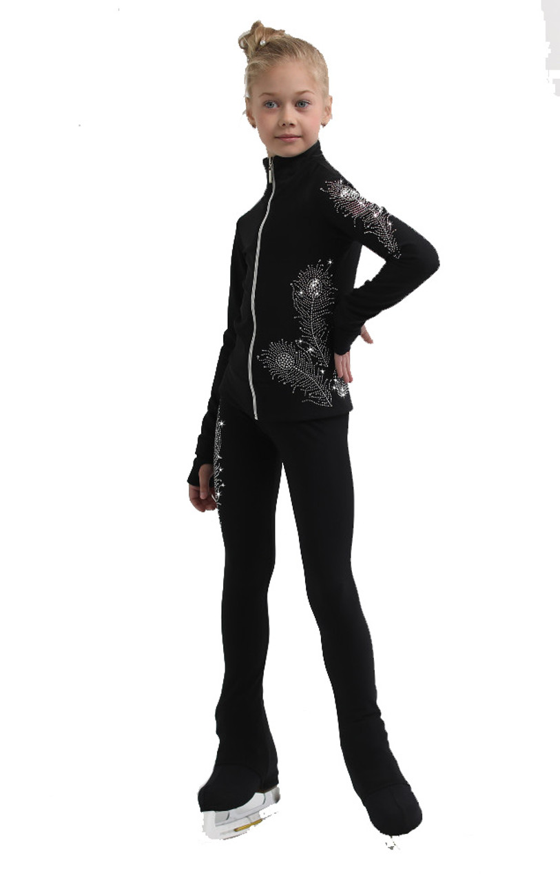 Generic Thermal Women Girls Ice Skating Tights Figure Skate