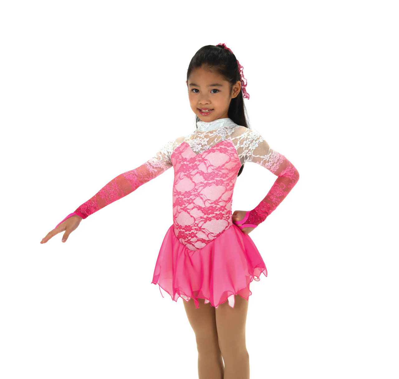 Jerry's - Child's Night Violets Skating Dress - 8/10