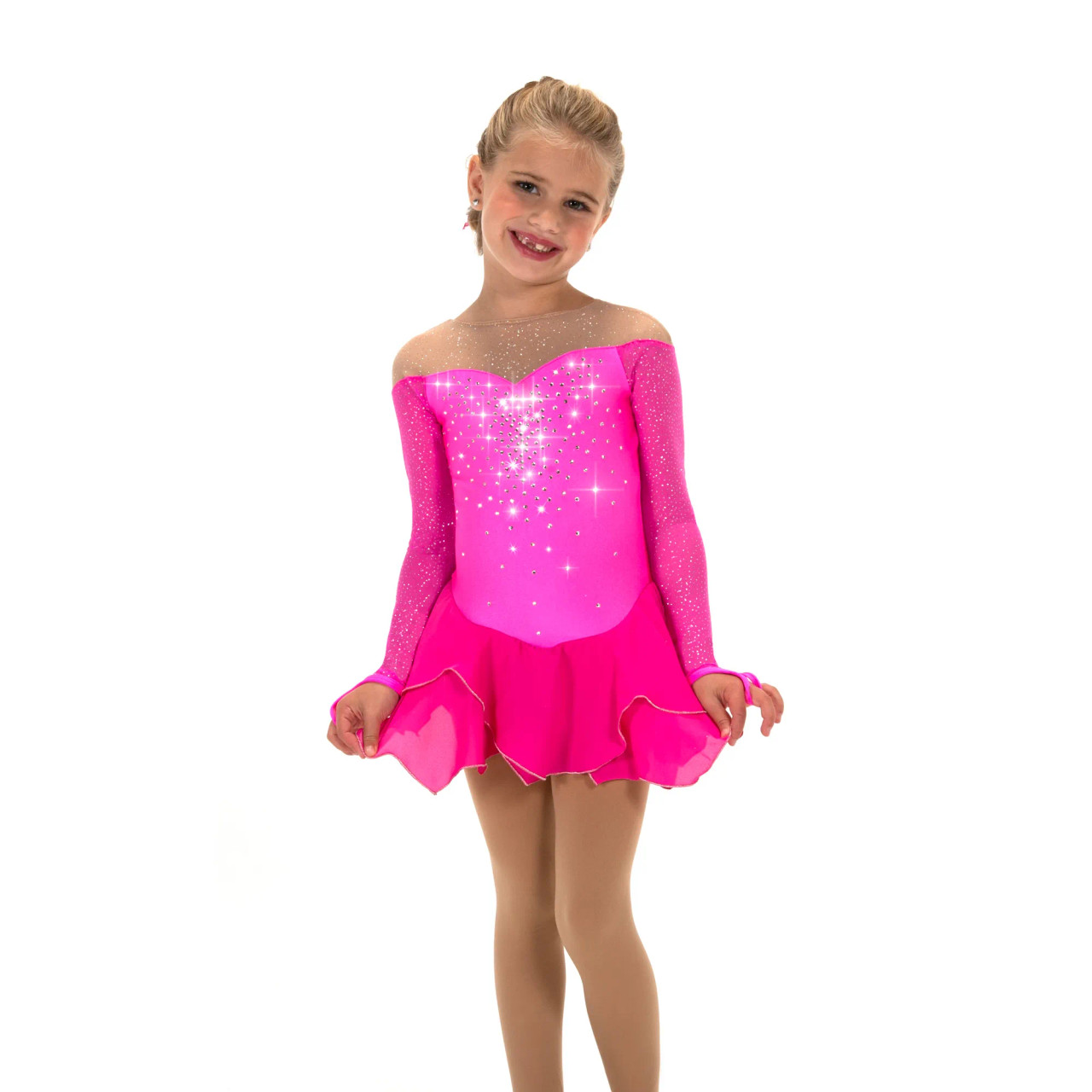 Jerry's 694 Child 6-8 Crimson Caress Skate Dress