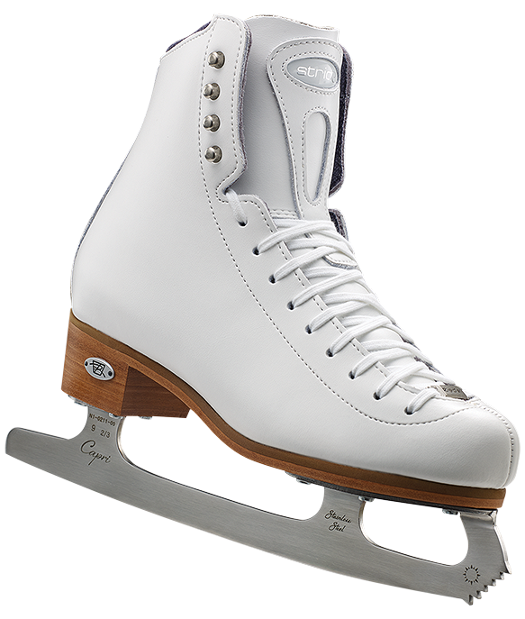 Riedell Model 223 Stride Ladies Figure Skates (with Capri Blades)