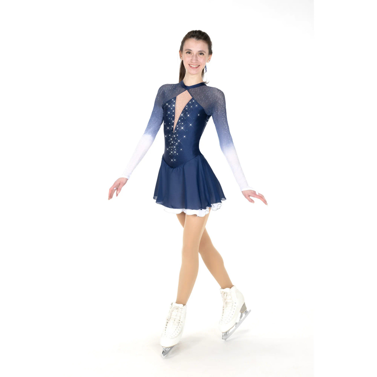 Jerry's Ice Skating Dress -Aurora AA067 Indigo Frost Dress