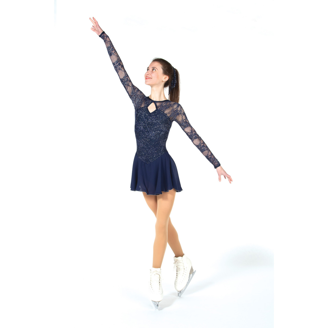 Special Deal - Jerry's Ice Skating Dress - 09 Key Lace (Navy, Size AL)
