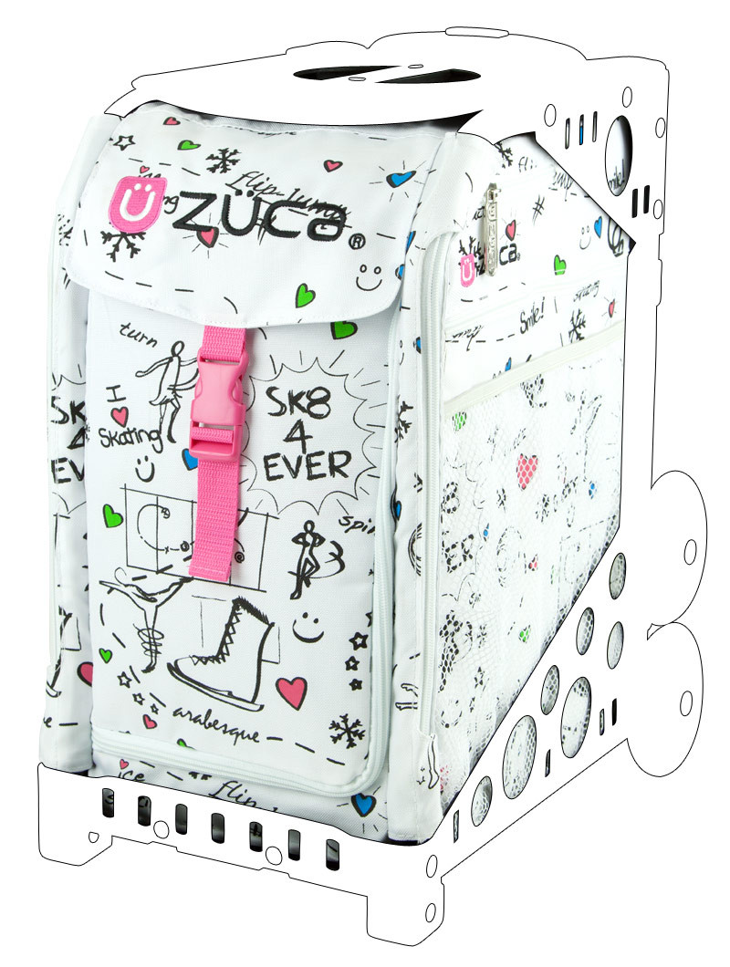 Aluminum Frame Bag Zuca SK8ter Block Sport Insert Bag With Sport