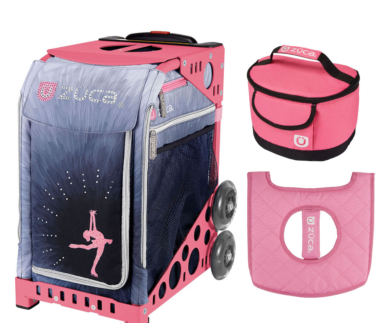 Zuca Sport Bag Ice Dreamz Lux with Gift Lunchbox and Seat Cover
