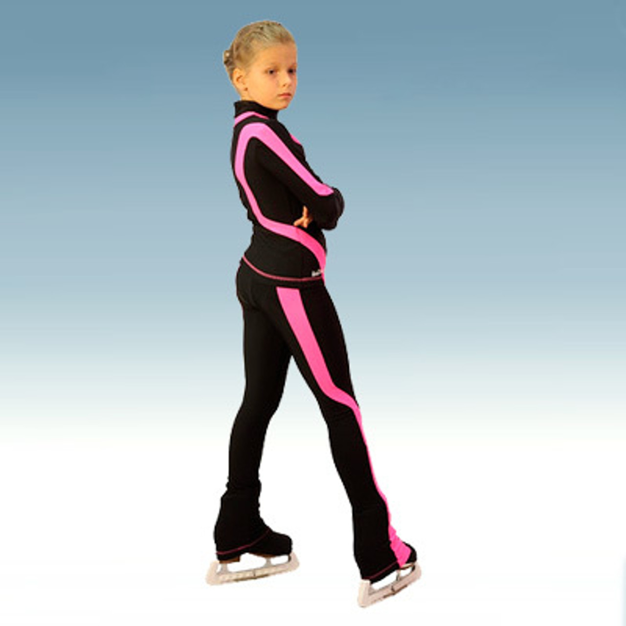 IceDress - Thermal Figure Skating Outfit - Split (Mint/Black/White) for  Boys