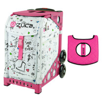 Zuca Sport Bag - Sk8 with Pink Frame