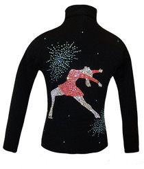 Ice Skating Jacket with "Colorful Ina Bauer" Applique