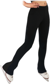 Chloe Noel PS96 Ice Skating Leggings with Turquoise Crystal Spiral