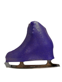 Metallic Figure Skating Boot Covers by Kami-So - Liliac Sparkle