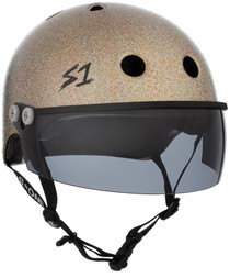 S1 Lifer Visor Helmet - GEN 2 - Gold Gloss Glitter w/ Tint Visor