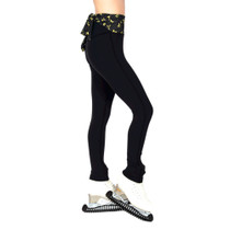 Jerry's 388 High Waist Fleece Figure Skating Leggings - Carbon