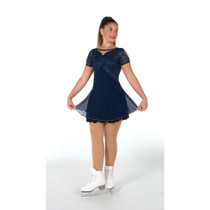 Jerry's Ice Skating Dress - 550 Empiresque Dress (Navy Blue)
