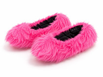 Figure Skating Furry Soakers FT18 -  Pink