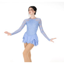Jerry's Ice Skating Dress - 597 Lady in Lace Dress - Blue Mist