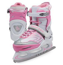 Jackson Ice Skates Vibe Adjustable XP1000 - Pink (Refurbished, Size L)