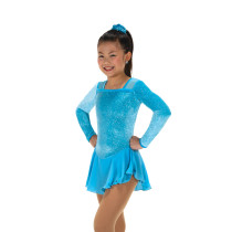 Jerry's Ice Skating Dress - 647 Brilliance Dress (Sky Blue)