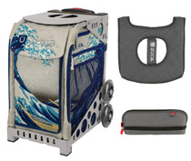 Zuca Sport Bag - Great Wave with Gift Pencil Case and Seat Cover