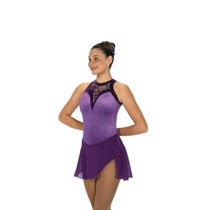 Holiday Deal - Jerry's Ice Skating Dress - 221 Purple Lace Drop (Size 12-14)