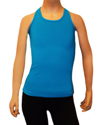 Ice Skating Tank Top - Turquoise