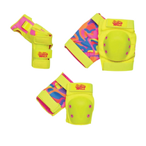 Impala Rollerskates - Adult Protective Pack (Refurbished,Size AM, Barbie Bright Yellow)