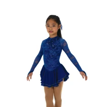 Jerry's Ice Skating Dress - 609 Sequin Lining (Royal Blue)