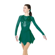 Jerry's Ice Skating Dress - Aurora AA097 Beaux Arts Dress - Emerald Green