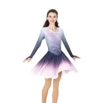 Jerry's Ice Skating Dress - Aurora AD111 Foxtrot Fade Dress