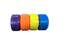 ESTRO JEN Bowl Bombers - Rollerbones Quad Roller Skate Wheels - designed in partnership with Moxi Skates (Refurbished,62mm 101A, 4 pack)