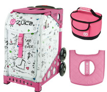 Zuca Sport Bag - Sk8 with Pink Frame