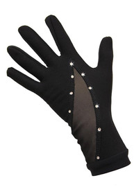 IceDress Thermal Figure Skating Gloves with Flounce CL (10-12)