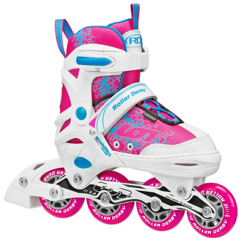 Roller Derby - Ion Girls Size Adjustable Inline Skates