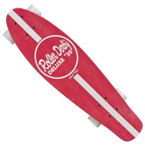 Roller Derby Roller  Skateboard - Retro Red
