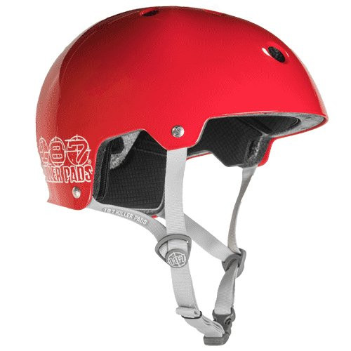 187 Killer Pads CPSC Certified Helmet - Red