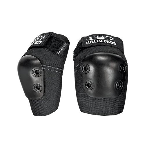 187 Killer Pads Slim Elbow Pads - Black