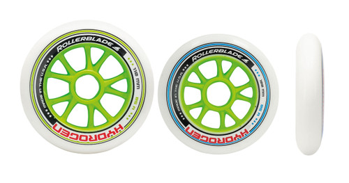 Rollerblade Hydrogen Premium Skate Wheels (Pack of 6, 6 x 100mm, 85A )