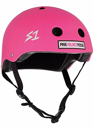 S1 Mini Lifer Helmet - Posse Hot Pink Matte