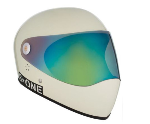 S1 Fullface Lifer Helmet - Moto White Gloss 2nd view