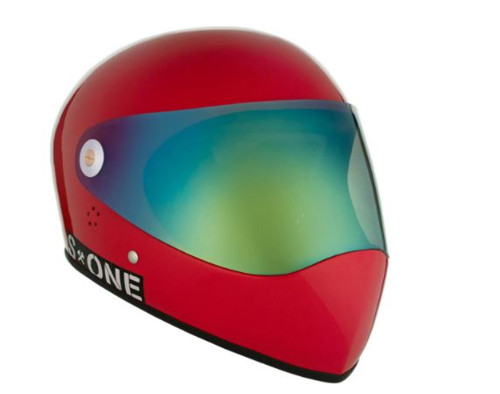 S1 Fullface Lifer Helmet - Red Gloss 2nd view
