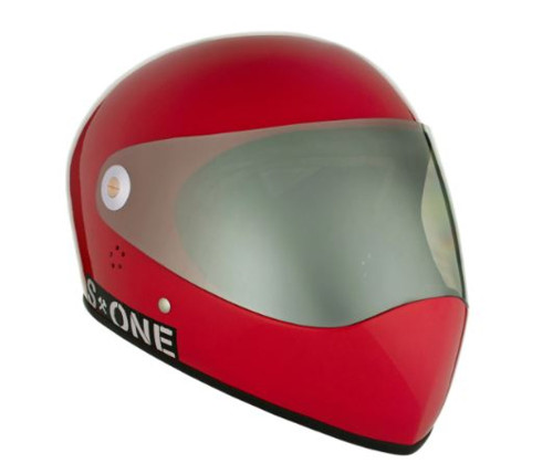 S1 Fullface Lifer Helmet - Red Gloss 5th view