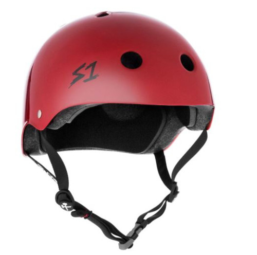 S1 Mega Lifer Helmet - Scarlet Red Gloss