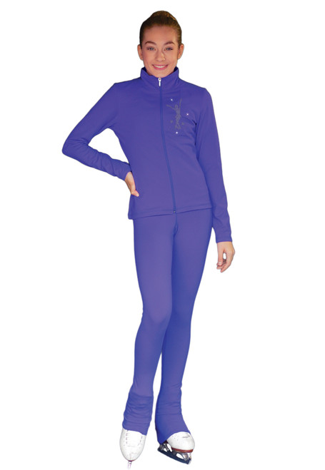 ChloeNoel JT811  Mini Jump Skater Crystals Combination and ChloeNoel PS711 Pants