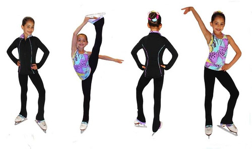 Poly/Spandex Venetta Fit Set - Jacket, Pants & Tank Top 9TH VIEW