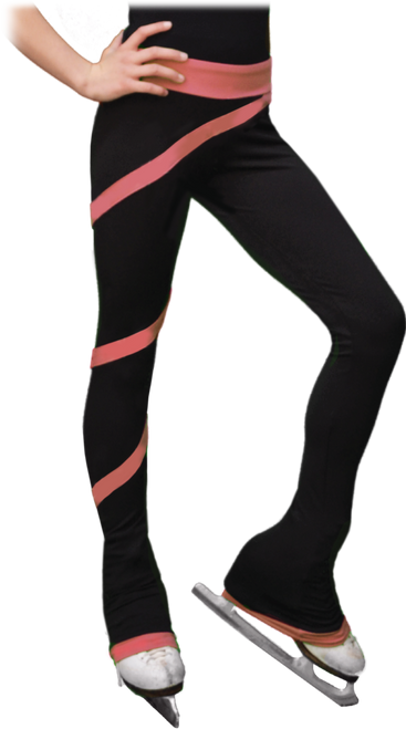 Chloe Noel PS106P Elite Polartec Spiral Fleece Figure Skating Pants 2nd view