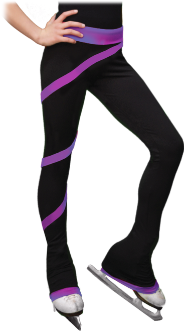 Chloe Noel PS106P Elite Polartec Spiral Fleece Figure Skating Pants 3rd view