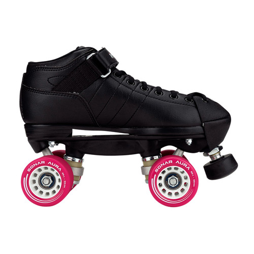 Riedell Quad Roller Skates - R3 Derby (Black)