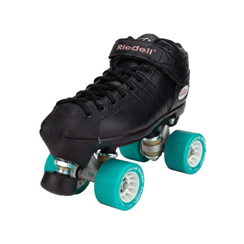 Riedell Quad Roller Skates - R3 Derby (Black)