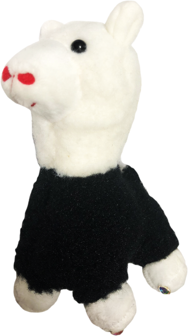 ChloeNoel Cute Animal Key Chain w/ Crystal Skates - Llam