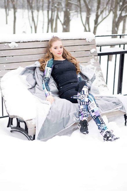 Elite Xpression - 4EVER leg warmer style legging - Multi