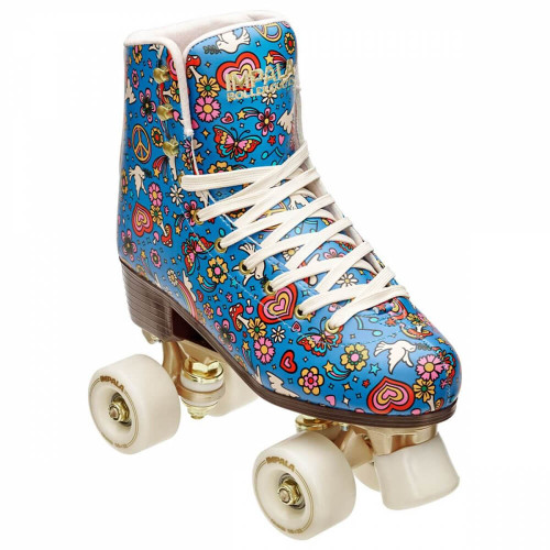 IMPALA Quad Skate Rollschuhe – Smokey Grey, Größe 39, Für Damen & Große Kids