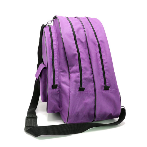 Kami-So Ice & Inline Skate Bag - Excellent Quality Bag to Carry Ice Skates, Roller Skates, Inline Skates for Kids & Adults (Fuchsia/Purple)